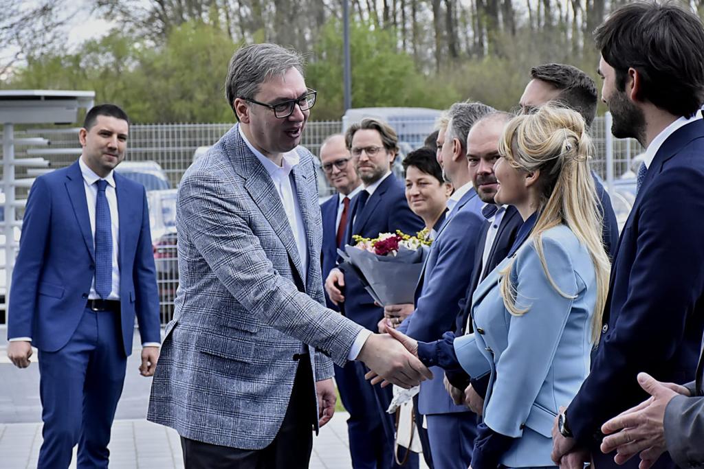 Грујић присуствовала свечаном отварању фабрике “Бизерба” у Ваљеву