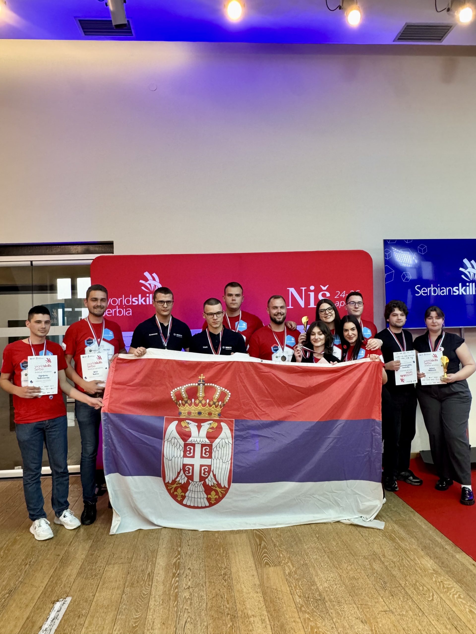 ПРОГЛАШЕНИ ПОБЕДНИЦИ SerbianSkills 2025